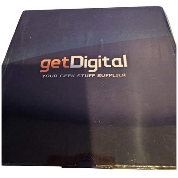 Magic Cube Tissue Box By GetDigital Plastic Magnetic Bottom NEW IN BOX Colorful - Picture 3 of 4